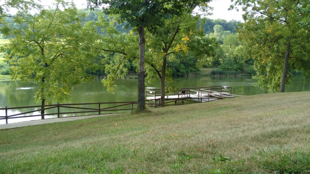 Fishing dock