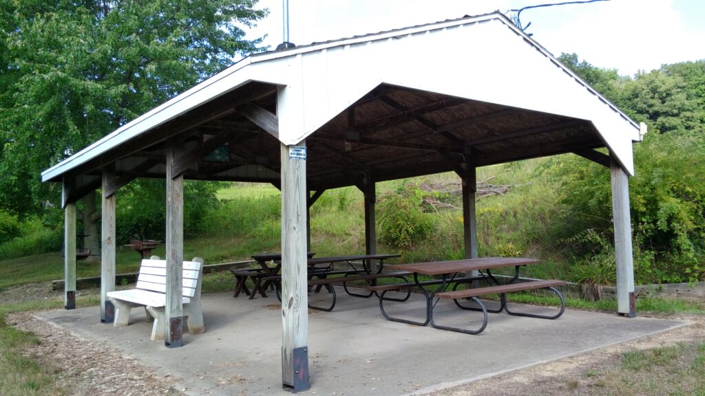 Picnic tables
