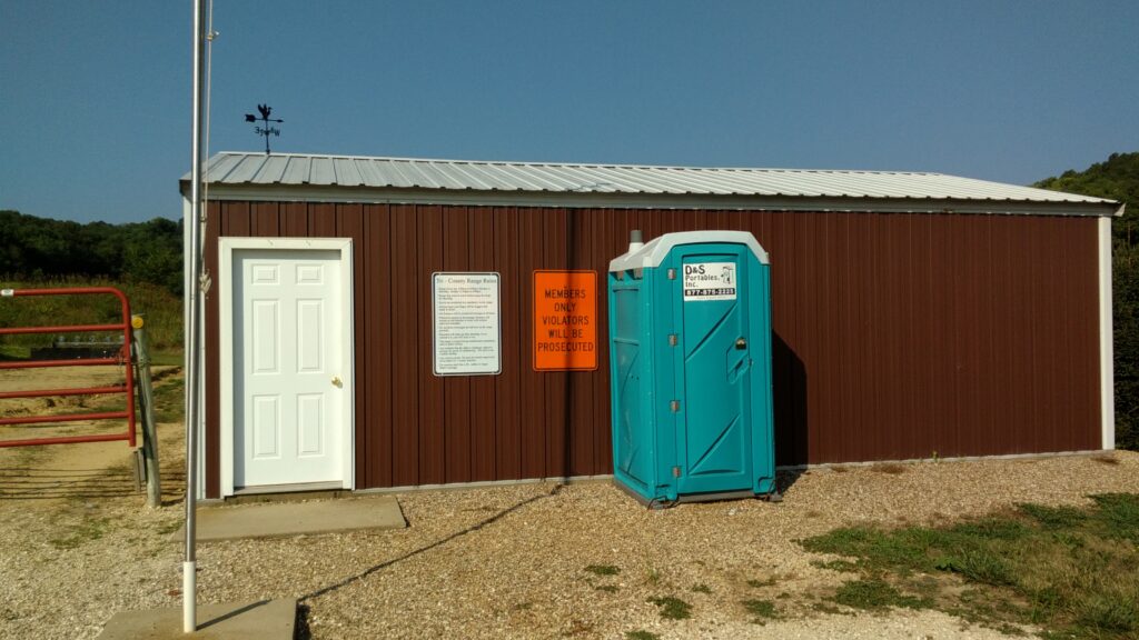 Rifle range building