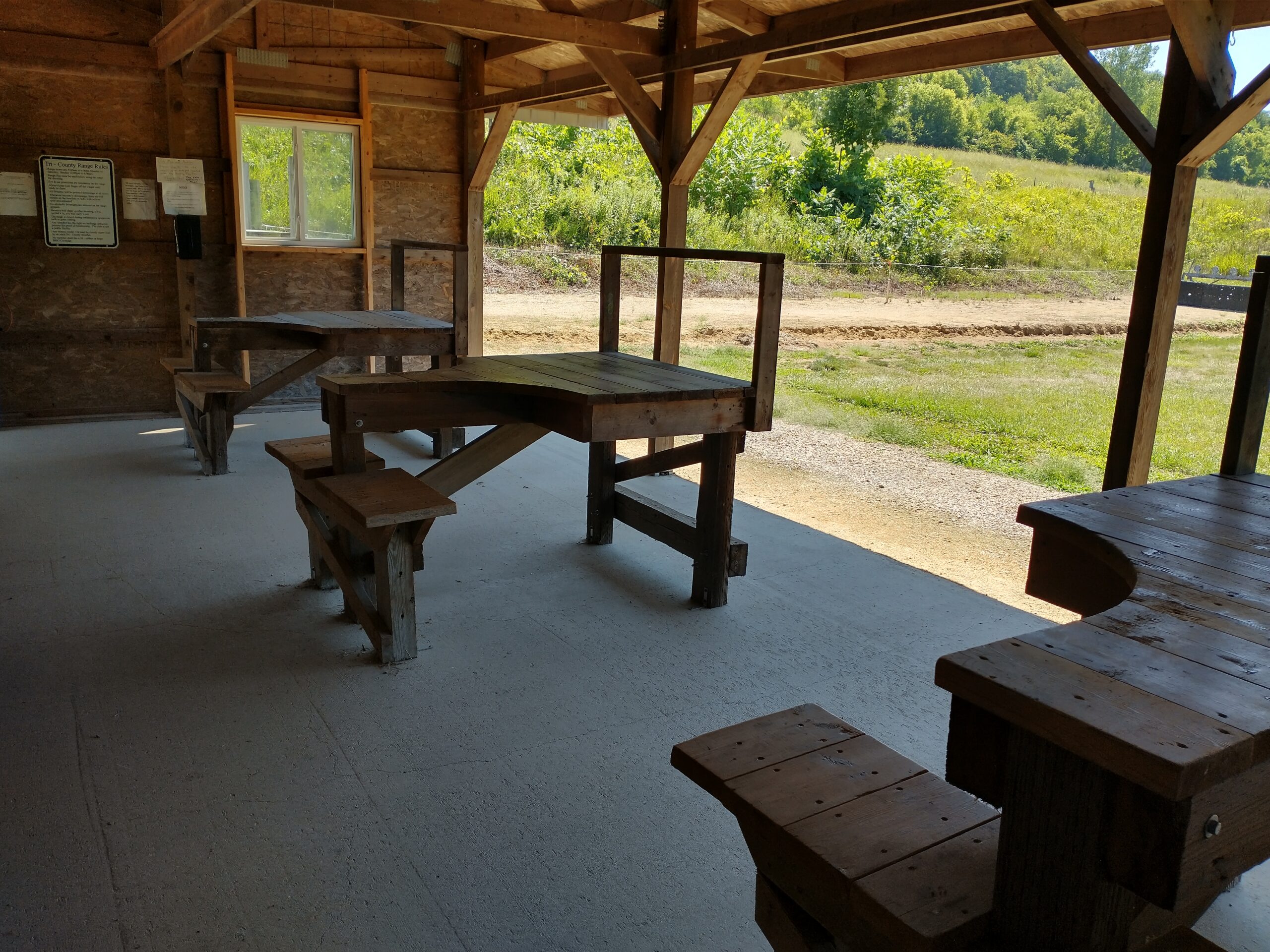 Shooting benches