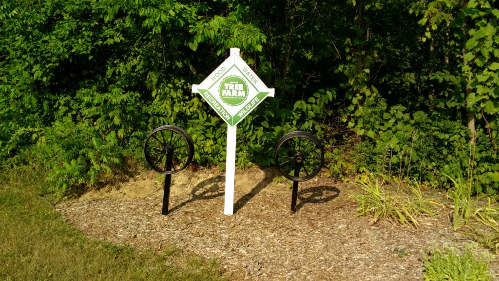 Tree Farm sign