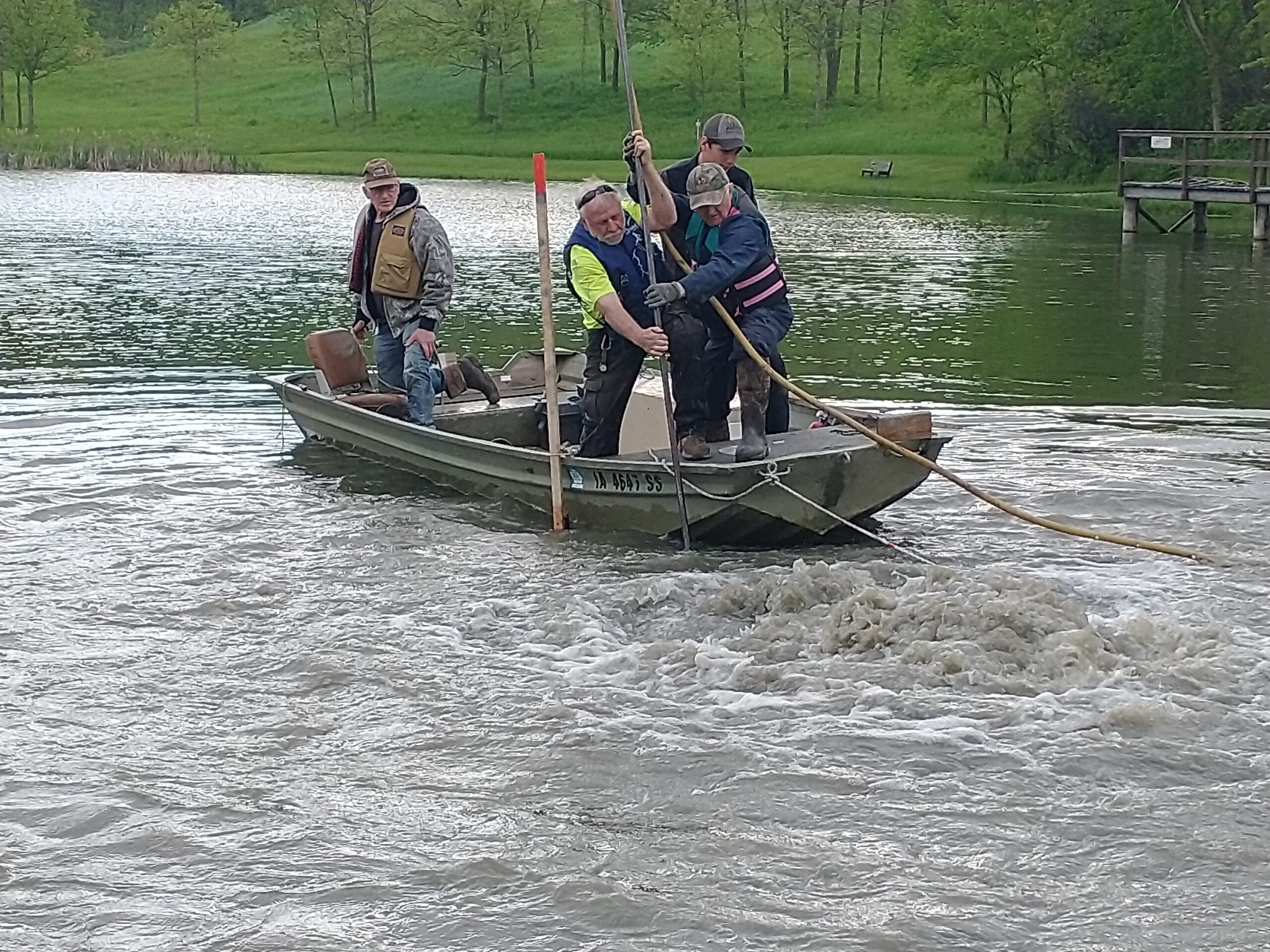 Men in boat