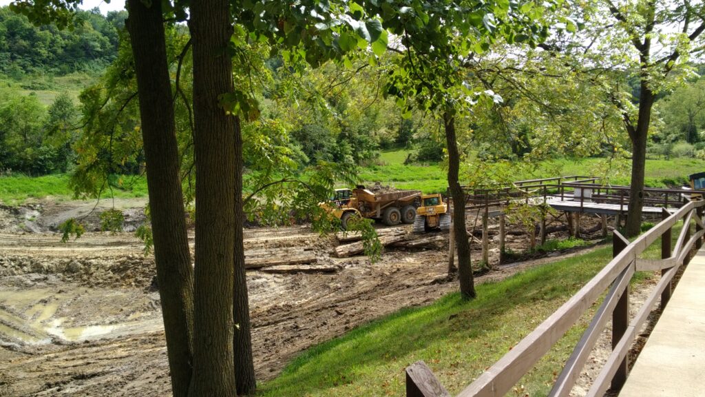 Moving dirt