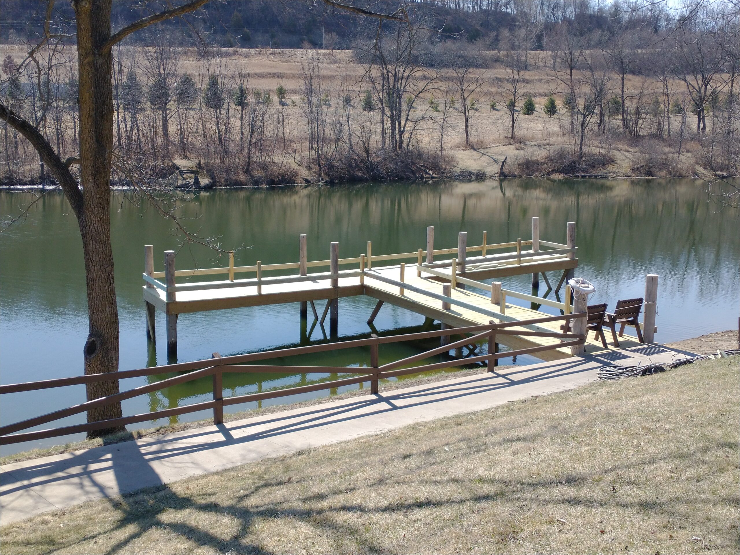 Dock railings